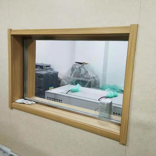 dr机房观察窗 医用防辐射铅玻璃 观察窗铅玻璃销售图片